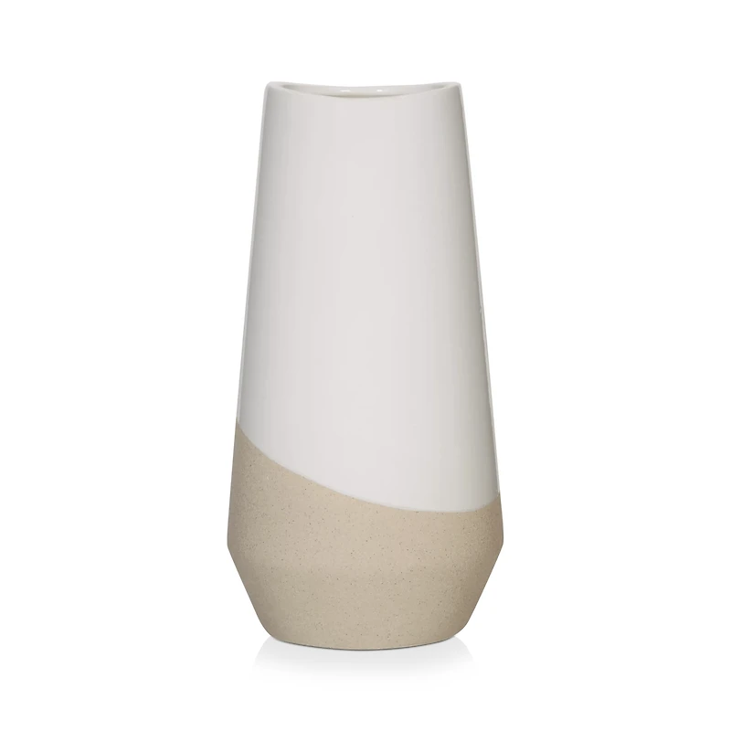 2-Tone Ceramic Table Vase