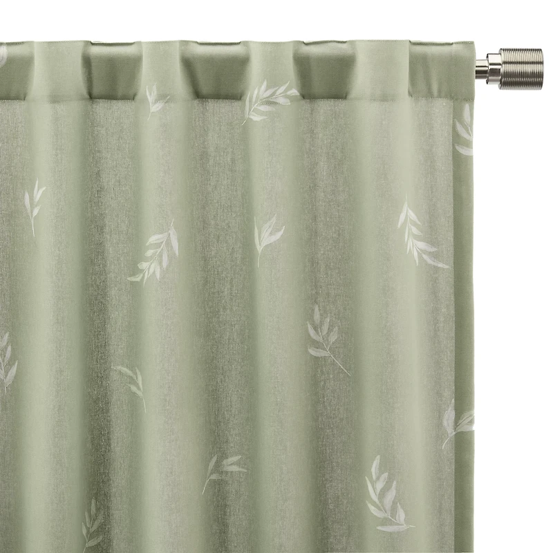 Verona Back-Tab/Rod-Pocket Curtain