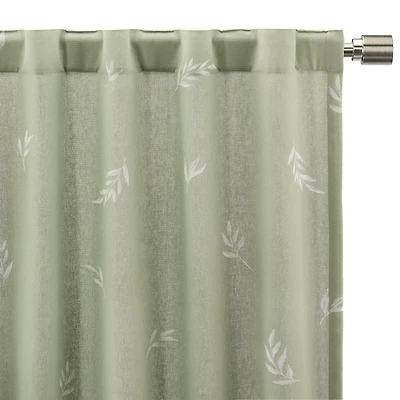 Verona Back-Tab/Rod-Pocket Curtain