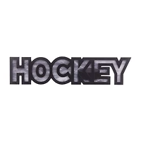 Decorative Light-Up Hockey Sign