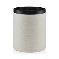 Side Table Ottoman with Tray Top