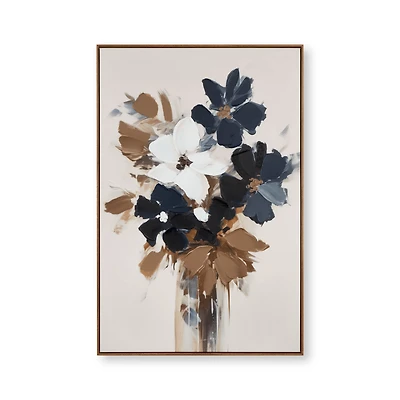 Blue Bouquet Framed Art