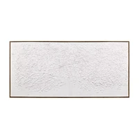 White Tree Oil Painted Framed Art