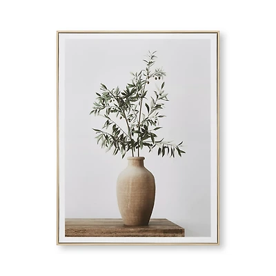Stems in Vase Framed Art