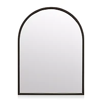 Black Arched Mirror