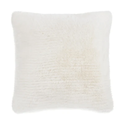 Maddox Faux Fur Oversized Throw Pillow