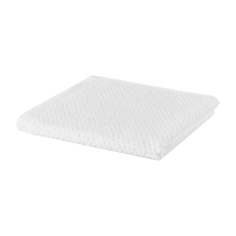 White Textured Washcloth