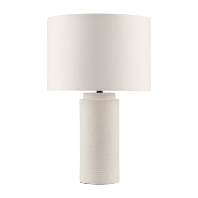 Textured Ceramic Table Lamp