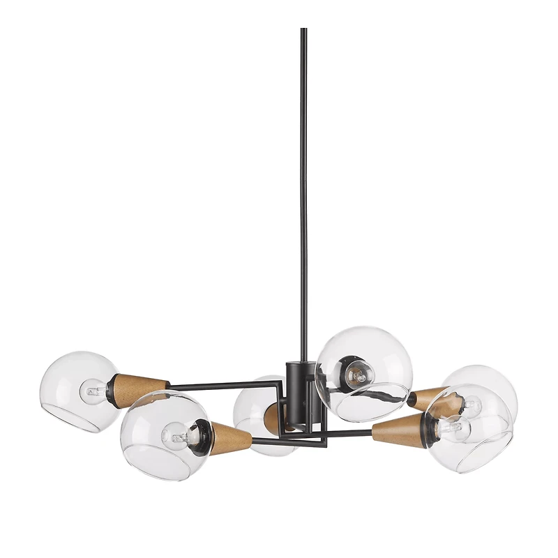 Multi Glass Globe Ceiling Lamp