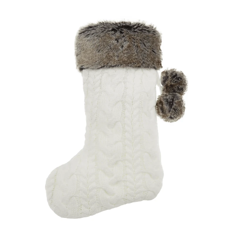 Kane Knit Xmas Stocking