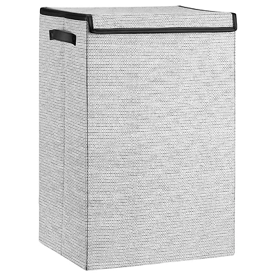 Black And White Foldable Hamper