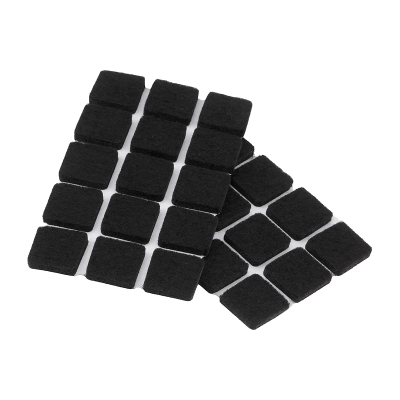 Set of 30 Square Felt Floor Protectors