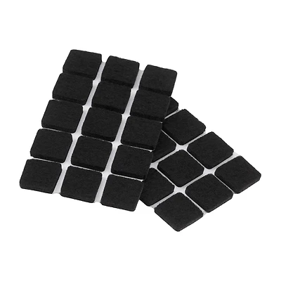 Set of 30 Square Felt Floor Protectors