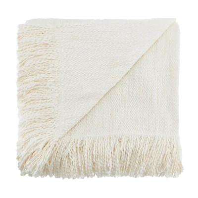 Off White Mabel Throw