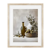 Olives and Vases Framed Art