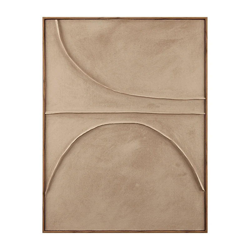 Sand Curves Framed Art