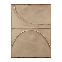 Sand Curves Framed Art