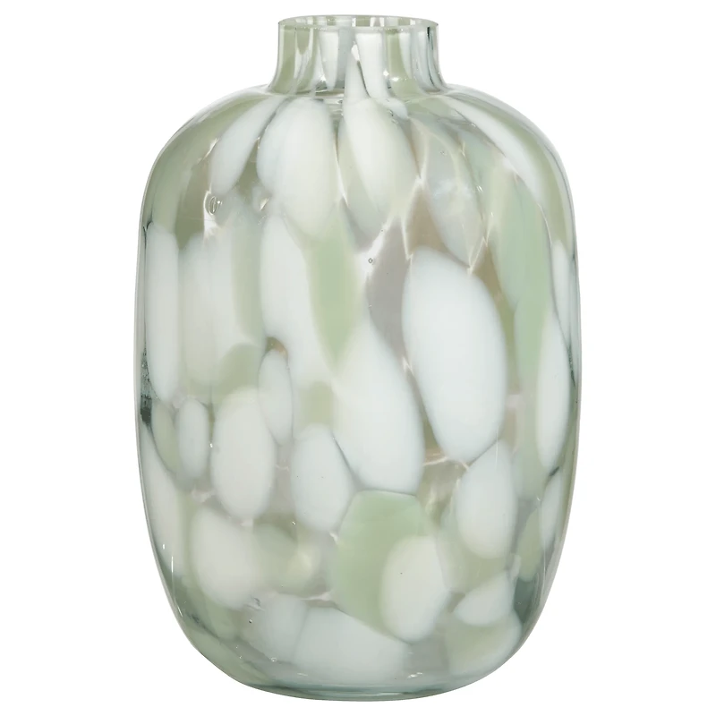 Green Glass Table vase