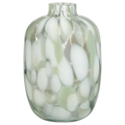 Green Glass Table vase