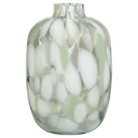 Green Glass Table vase