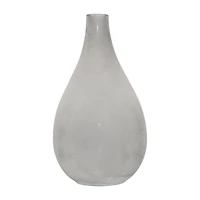 Frosted Glass Table Vase