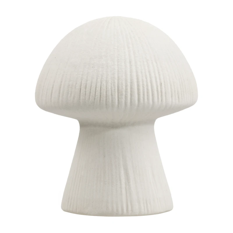 Ceramic White Mushroom