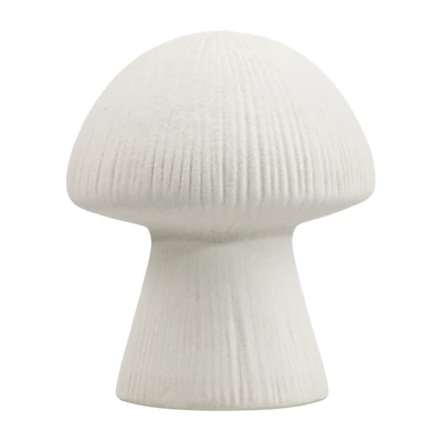 Ceramic White Mushroom