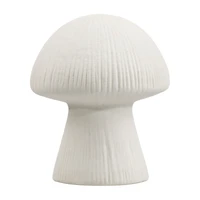 Ceramic White Mushroom