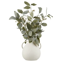 Artificial Eucalyptus Plant in Ceramic Pot