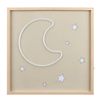 Moon & Stars Neon Wall Art