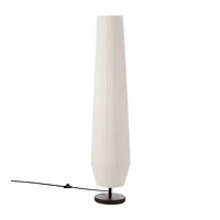 Linen Tube Floor Lamp
