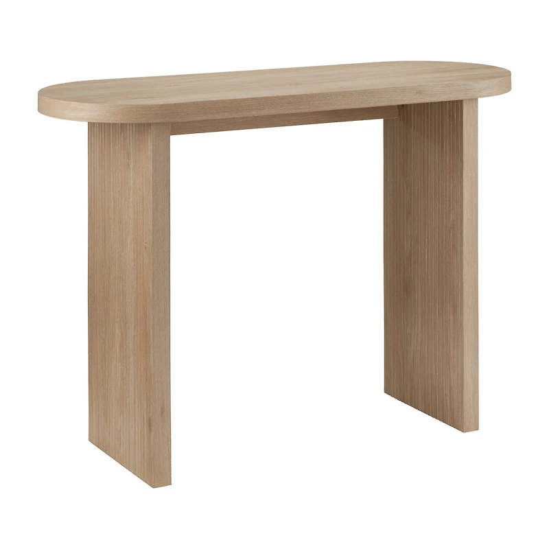 Natural Wood Console