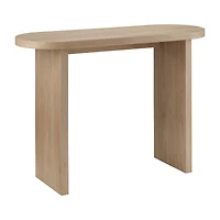 Natural Wood Console