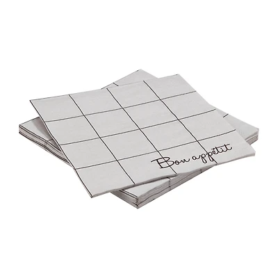 Set of 20 Paper Napkins