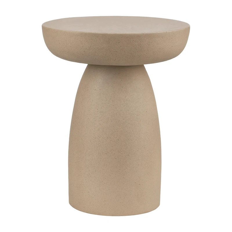 Concrete Effect Side Table