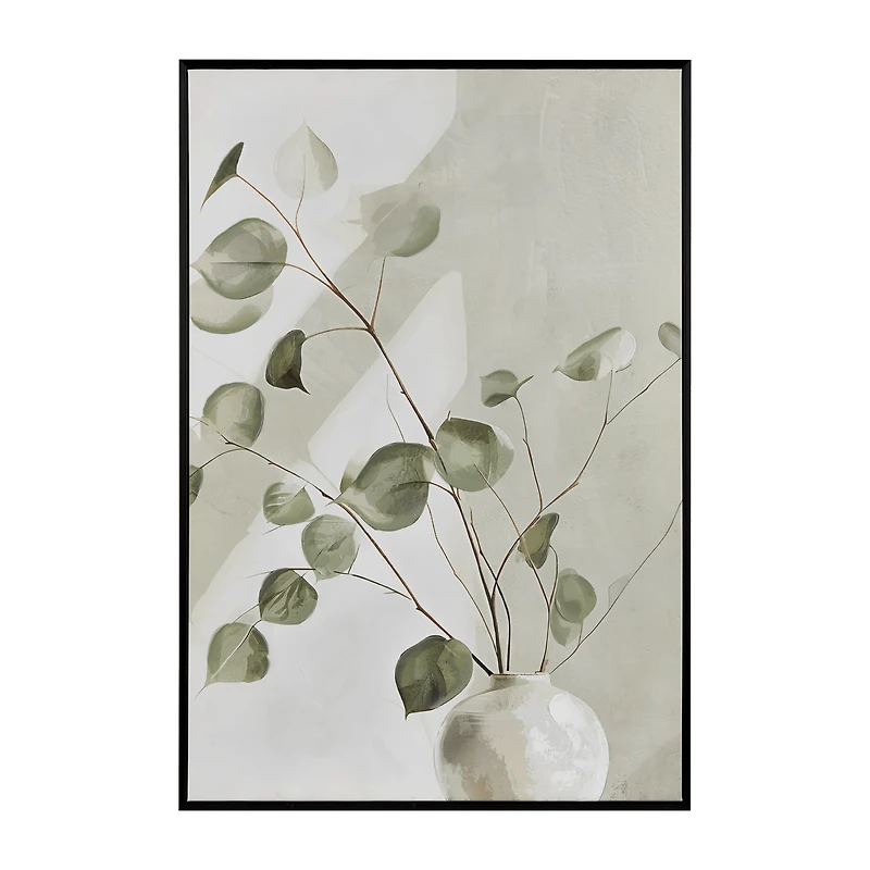 Soft Eucalyptus Framed Art
