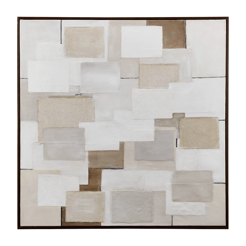 Paper Cut Outs Framed Art