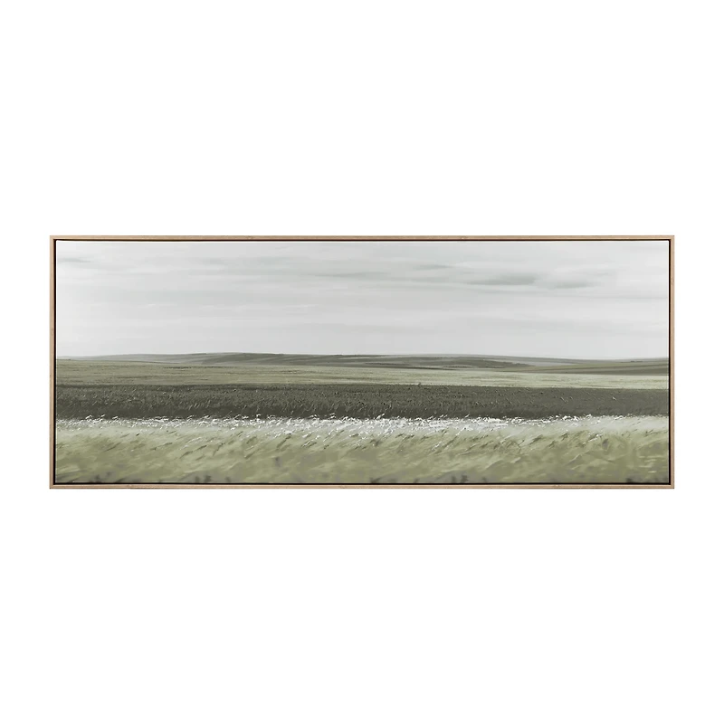 Green Landscape Framed Art