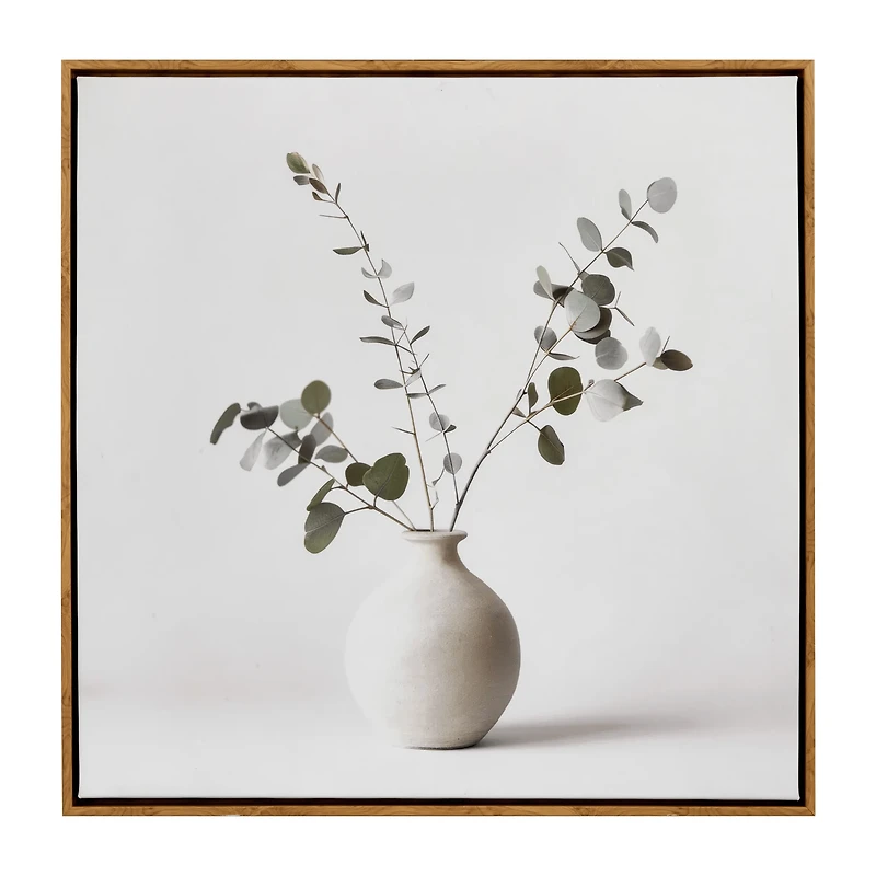 Eucalyptus in a Vase Framed Art