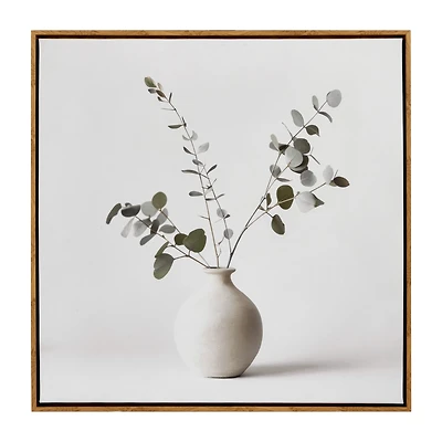 Eucalyptus in a Vase Framed Art
