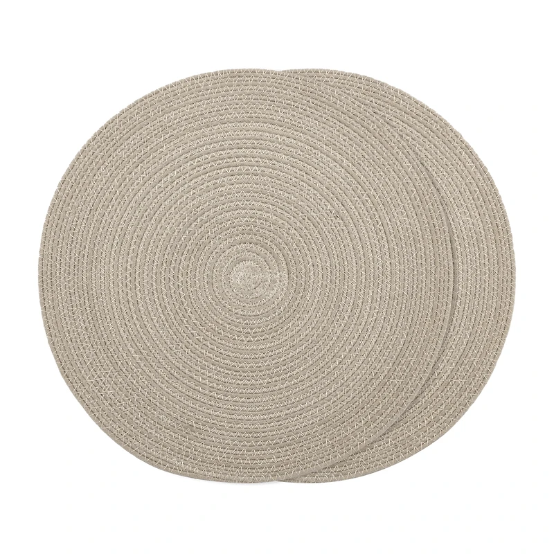 Set of 2 Round Placemats