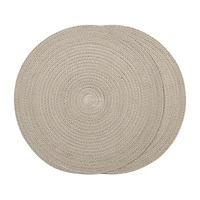 Set of 2 Round Placemats