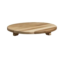 Wood Tray with Stand