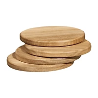 Set of 4 Wood Coasters