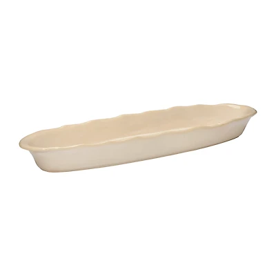 Oval Ceramic Serving Plate