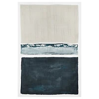 Abstract Oil Painted Canvas