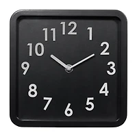 Black And White Square Clock