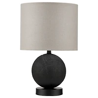 Black Basketball Table Lamp