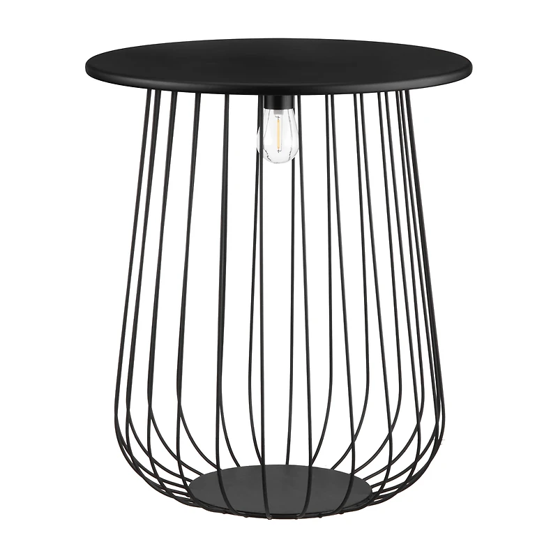 Side Table with Light