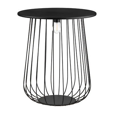Side Table with Light